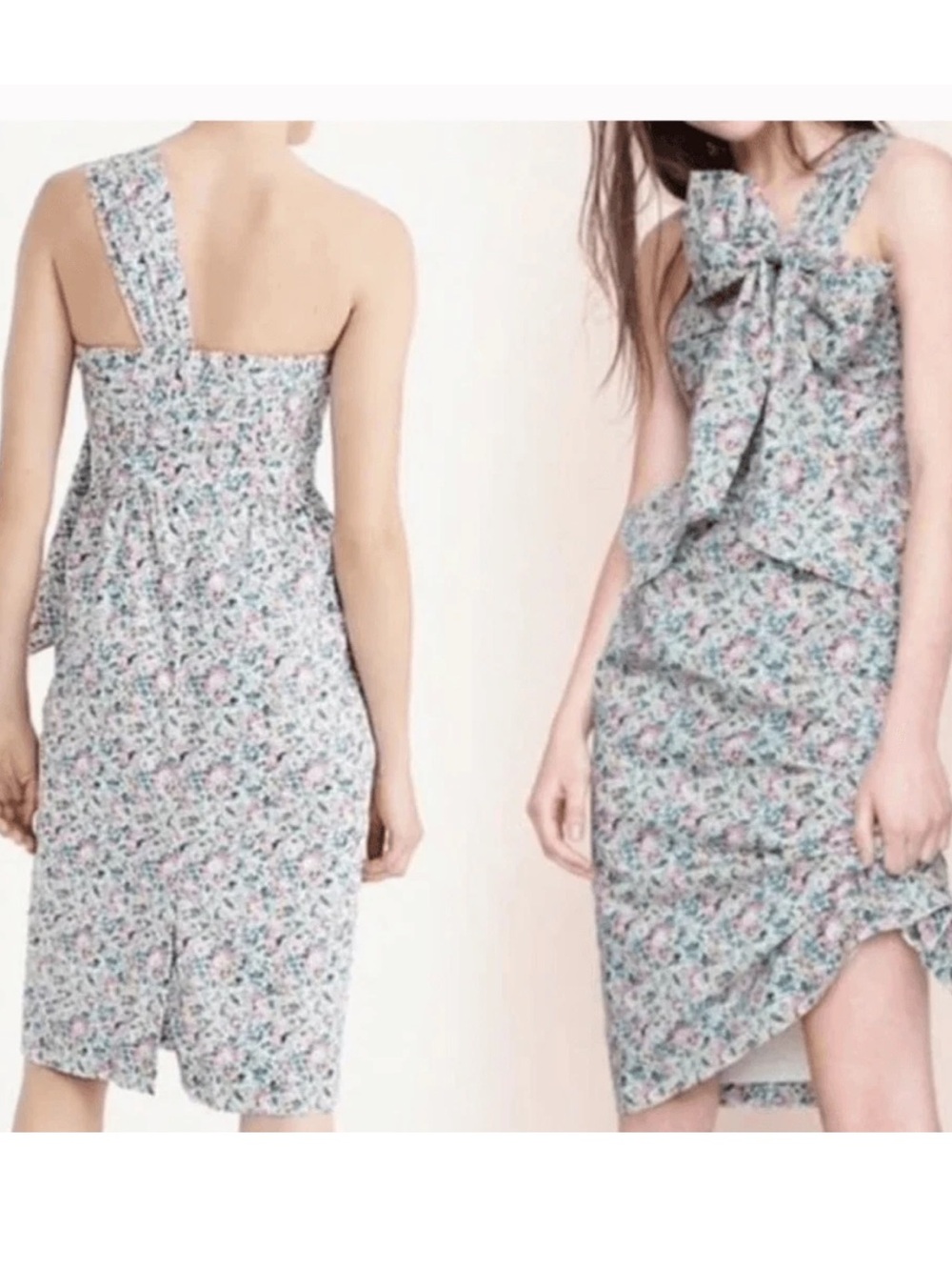 J.Crew X Liberty of London One Shoulder
Bow Dress - Picture 1 of 7